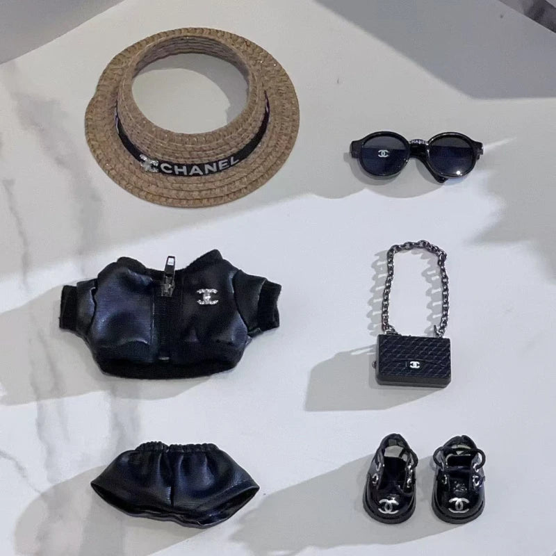 Chanel Midnight Leather Outfit