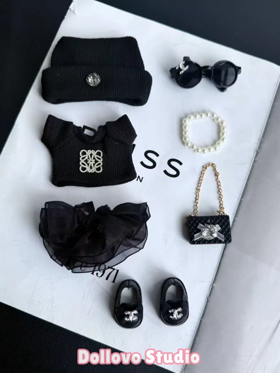 Loewe Elegant Black Dress Outfit