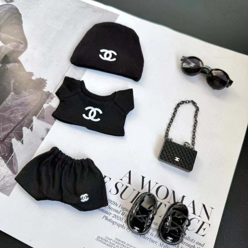 Chanel Black Cozy Street Outfit