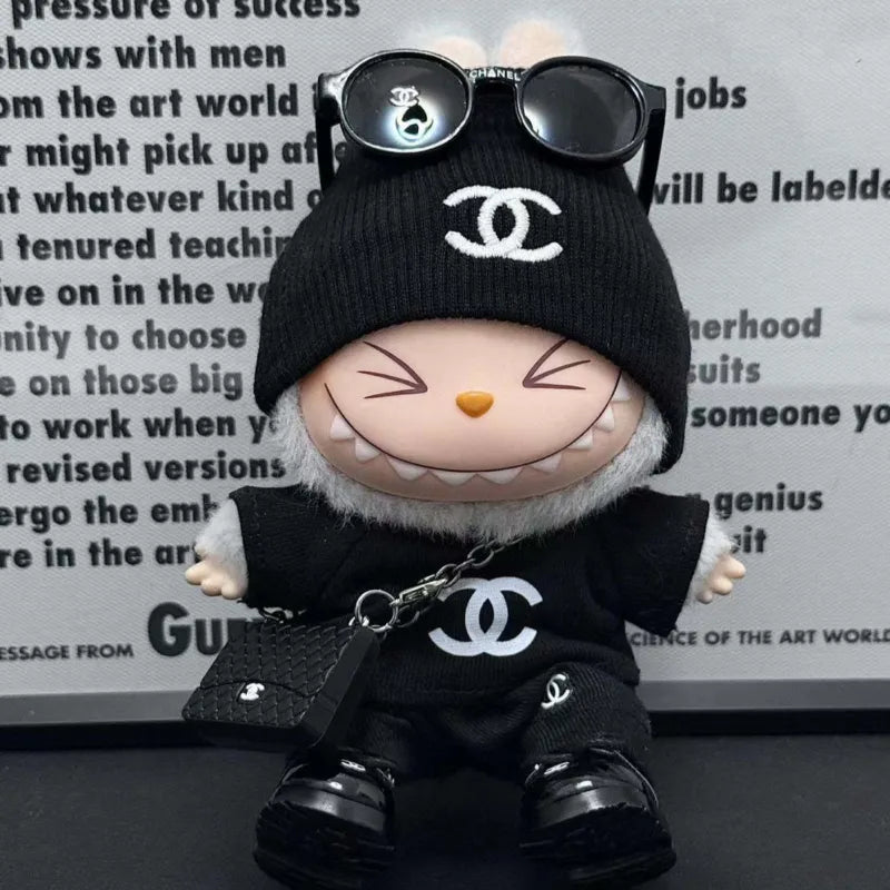 Chanel Black Cozy Street Outfit