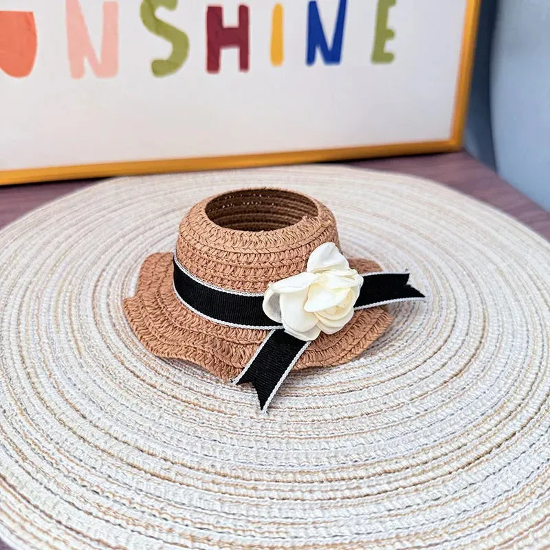 Vintage Boater Hat - Dollovo Studio