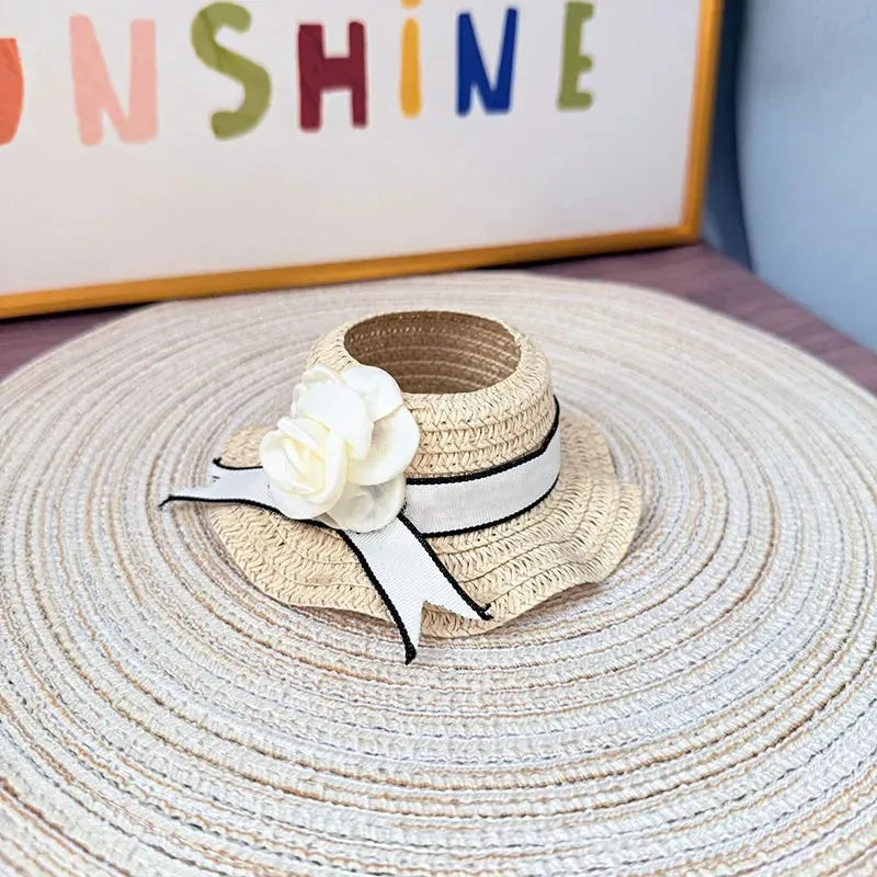 Vintage Boater Hat - Dollovo Studio