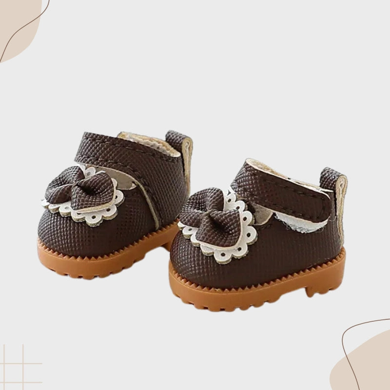 Mary Jane Shoes with Bow - Dollovo Studio