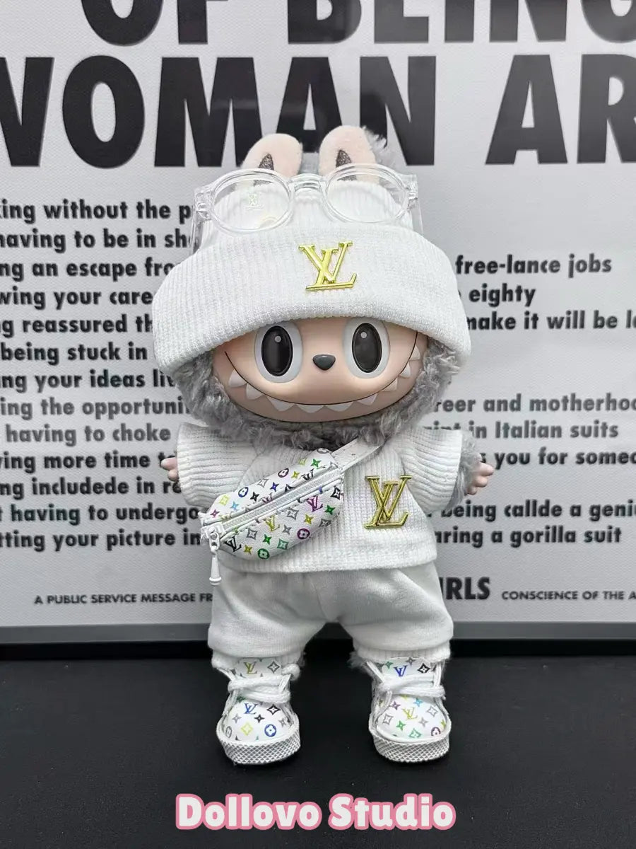 LV White Urban City Outfit