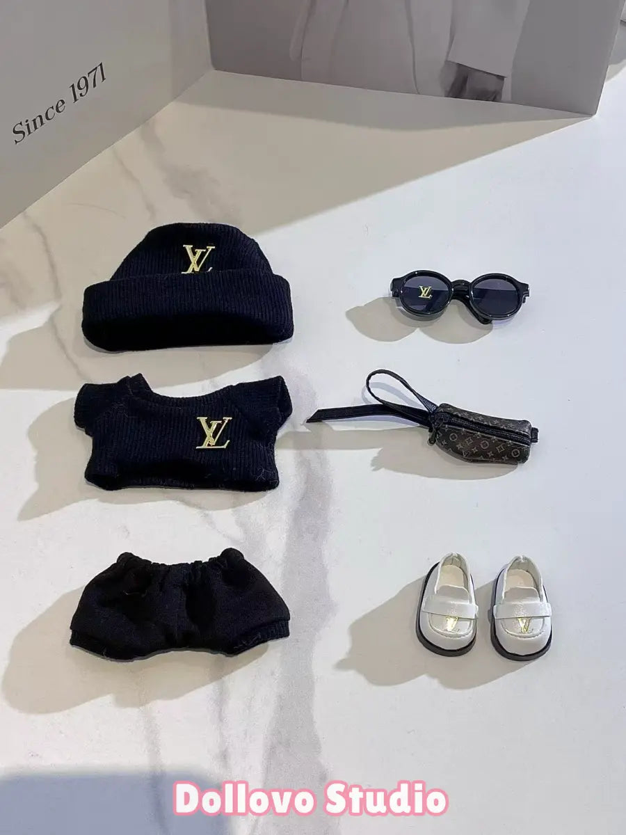 LV Black Urban City Outfit