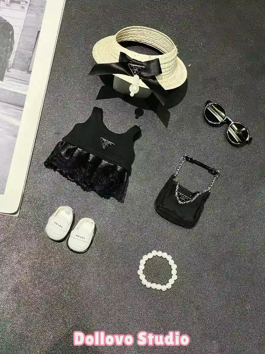 Prada Elegant Lace Dress