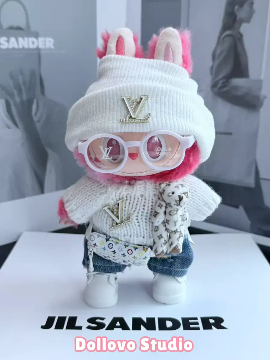 LV Teddy Bear Winter Outfit