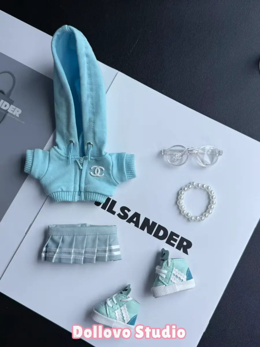 Chanel School Girl Hoodie Outfit