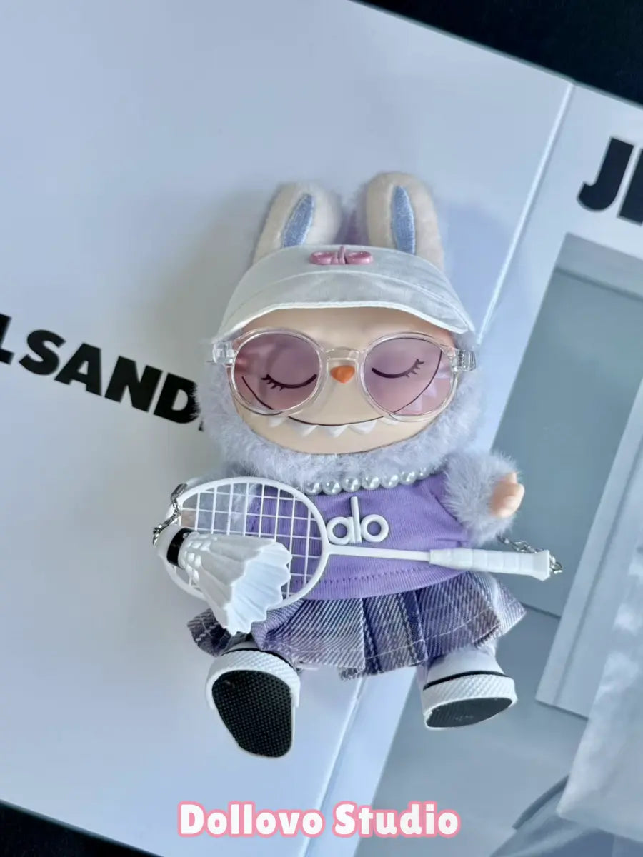 Alo Two-Tone Badminton Sports Girl Outfit