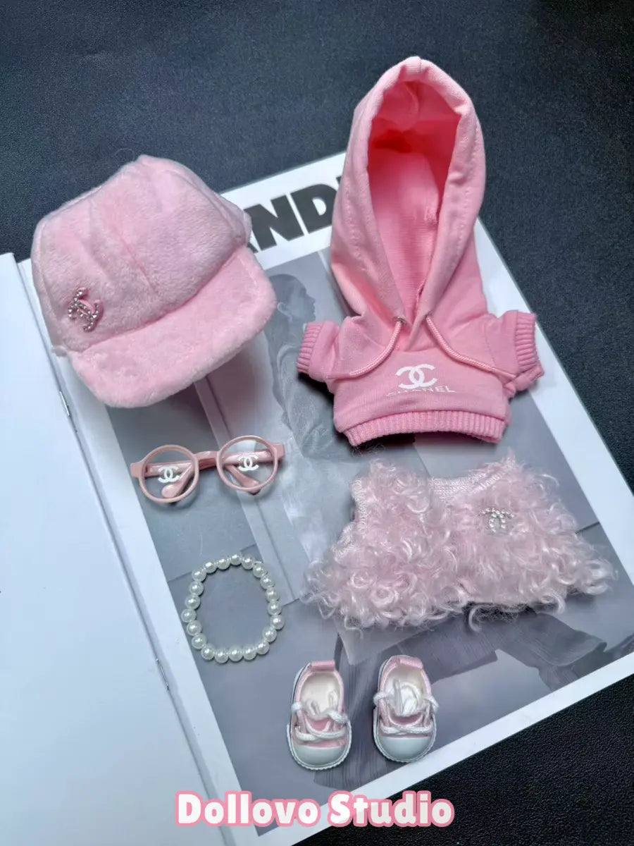 Chanel Candy Pink Cozy Outfit