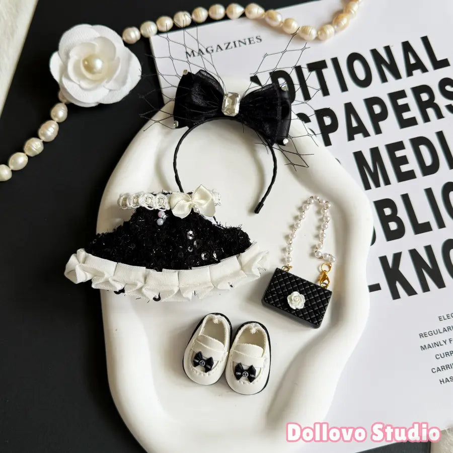 Chanel Black & White Princess Dress