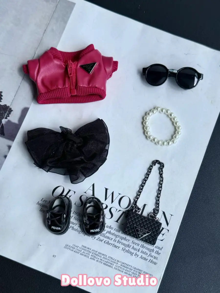 Prada Cool Girl Leather Outfit
