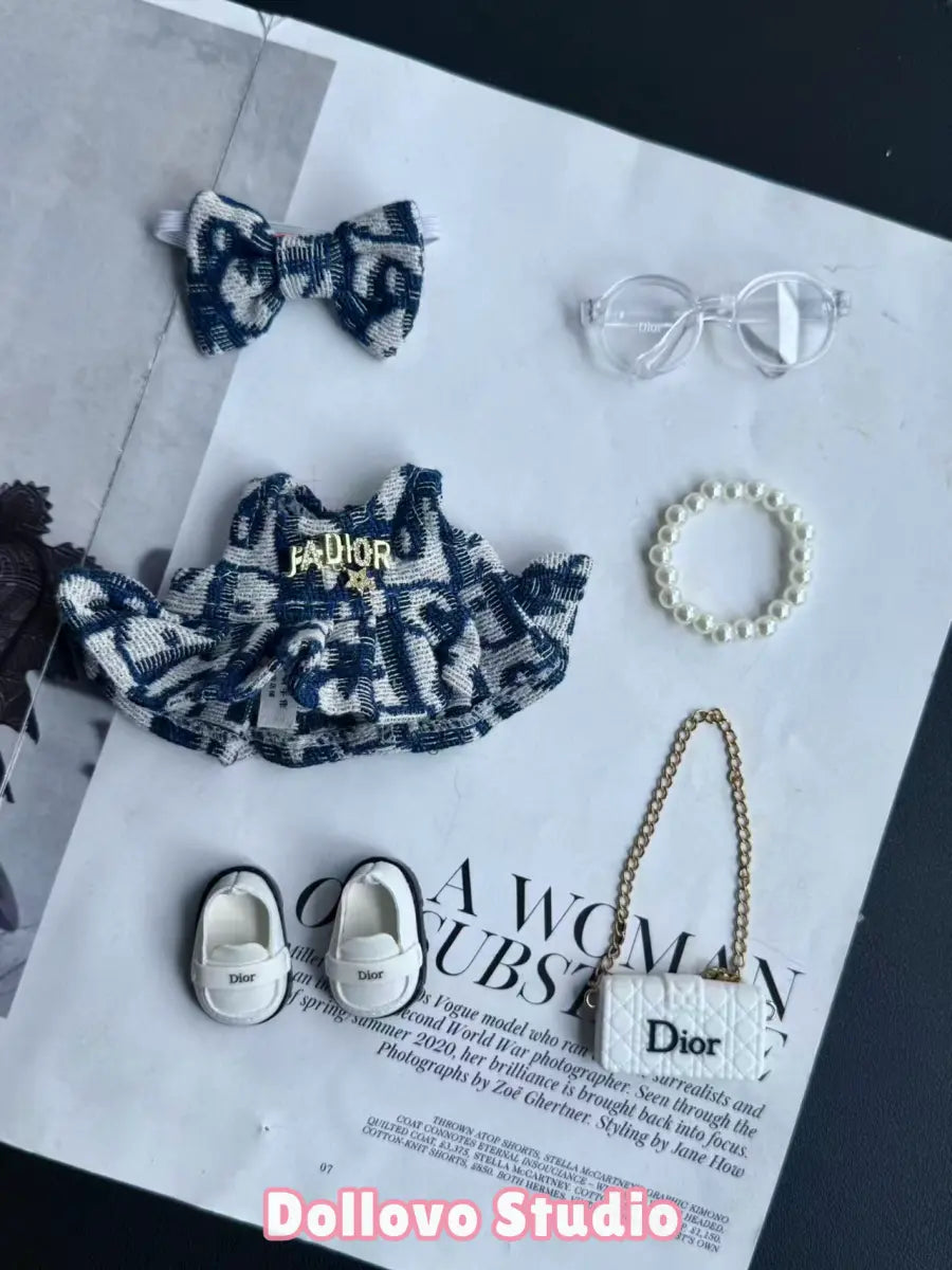 Dior Monogram Skirt with Bow