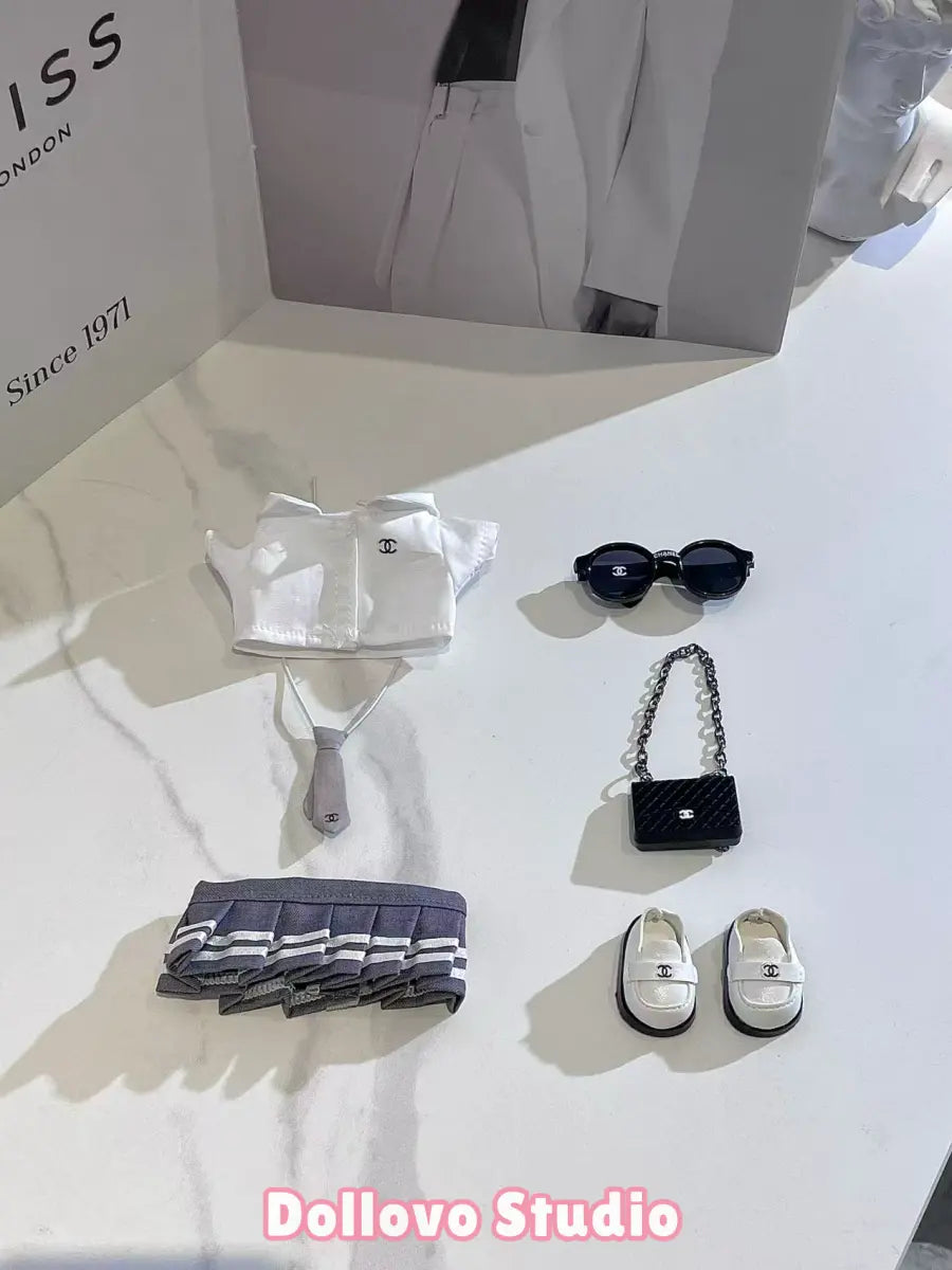 Chanel Winter Schoolgirl Chic Outfit