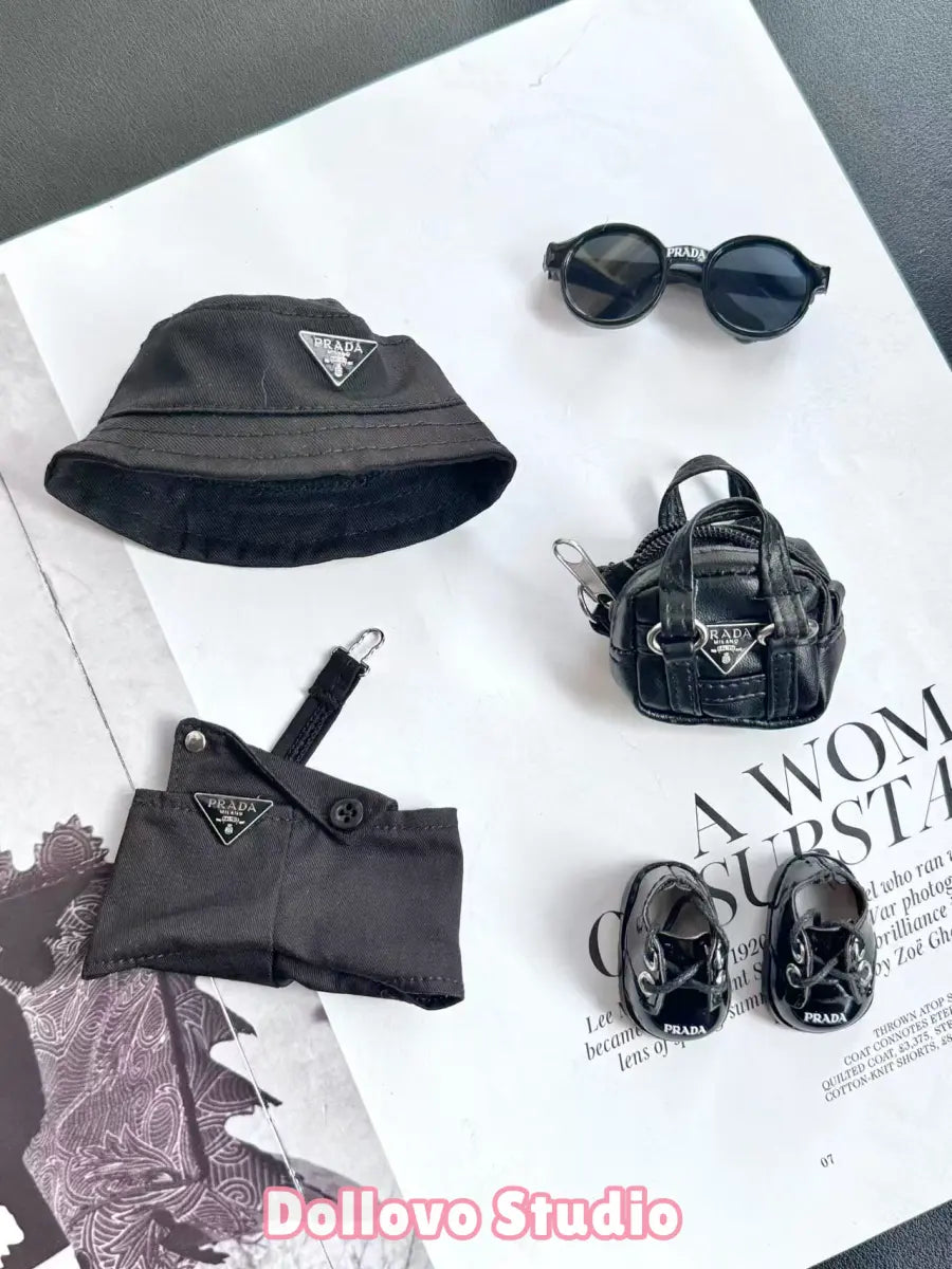 Prada All-Black Street Style Outfit