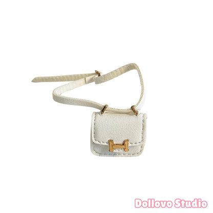 Handmade Micro H Flap Crossbody for Doll