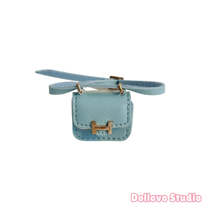 Handmade Micro H Flap Crossbody for Doll