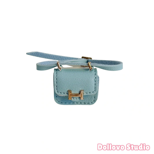 Handmade Micro H Flap Crossbody for Doll