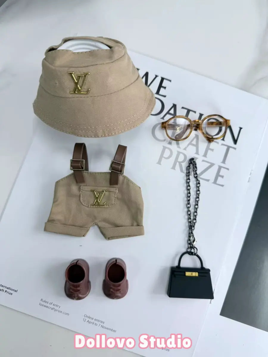 LV Casual Earth Tone Street Style Outfit