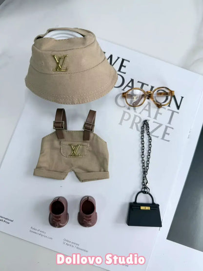 LV Casual Earth Tone Street Style Outfit
