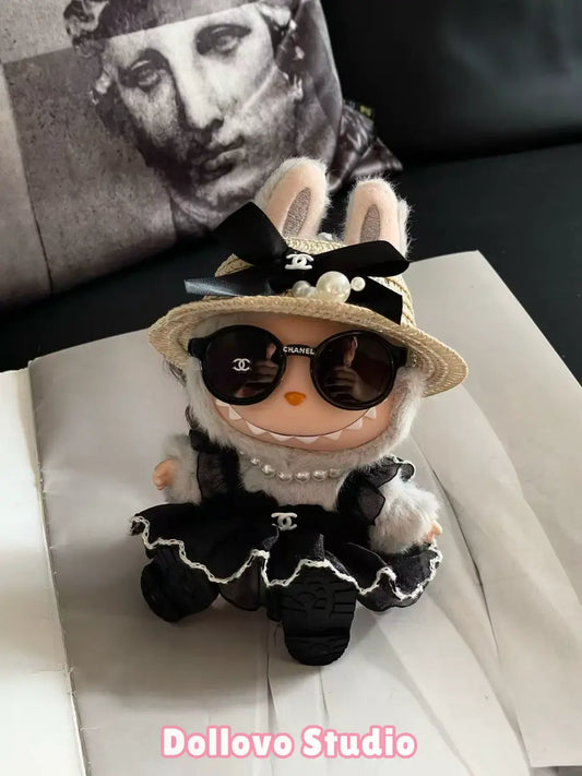 Chanel All-Black Summer Dress Outfit