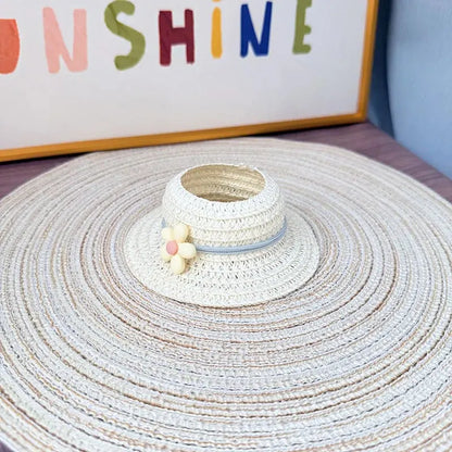 Cute Boater Hat - Dollovo Studio