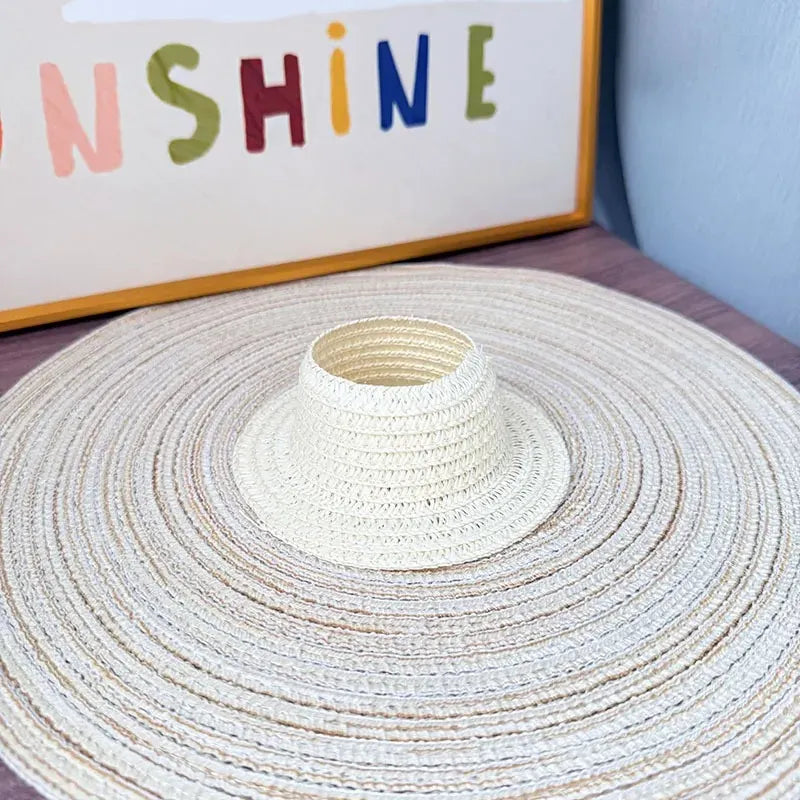 Cute Boater Hat - Dollovo Studio