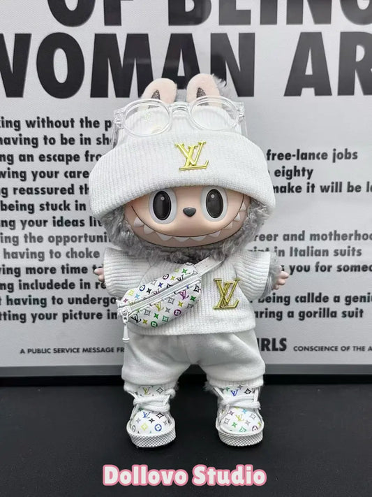 LV White Urban City Outfit