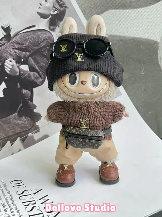 LV Knit Sweater Winter Outfit