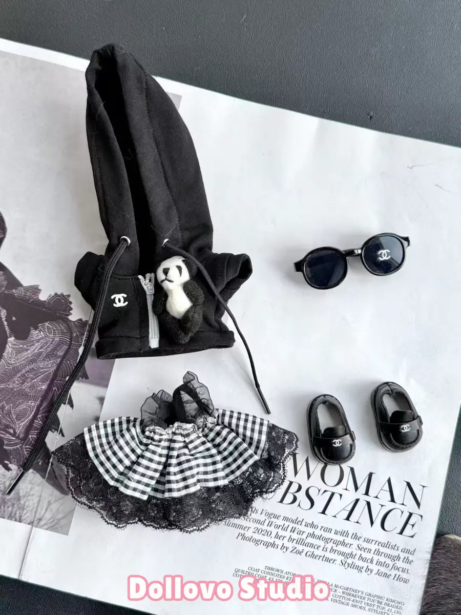 Chanel Panda Hoodie Outfit
