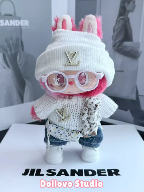 LV Teddy Bear Winter Outfit