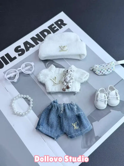 LV Teddy Bear Winter Outfit