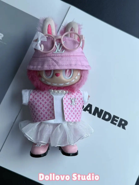 LV Pink Urban City Girl Outfit