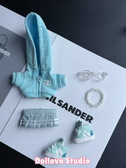 Chanel School Girl Hoodie Outfit