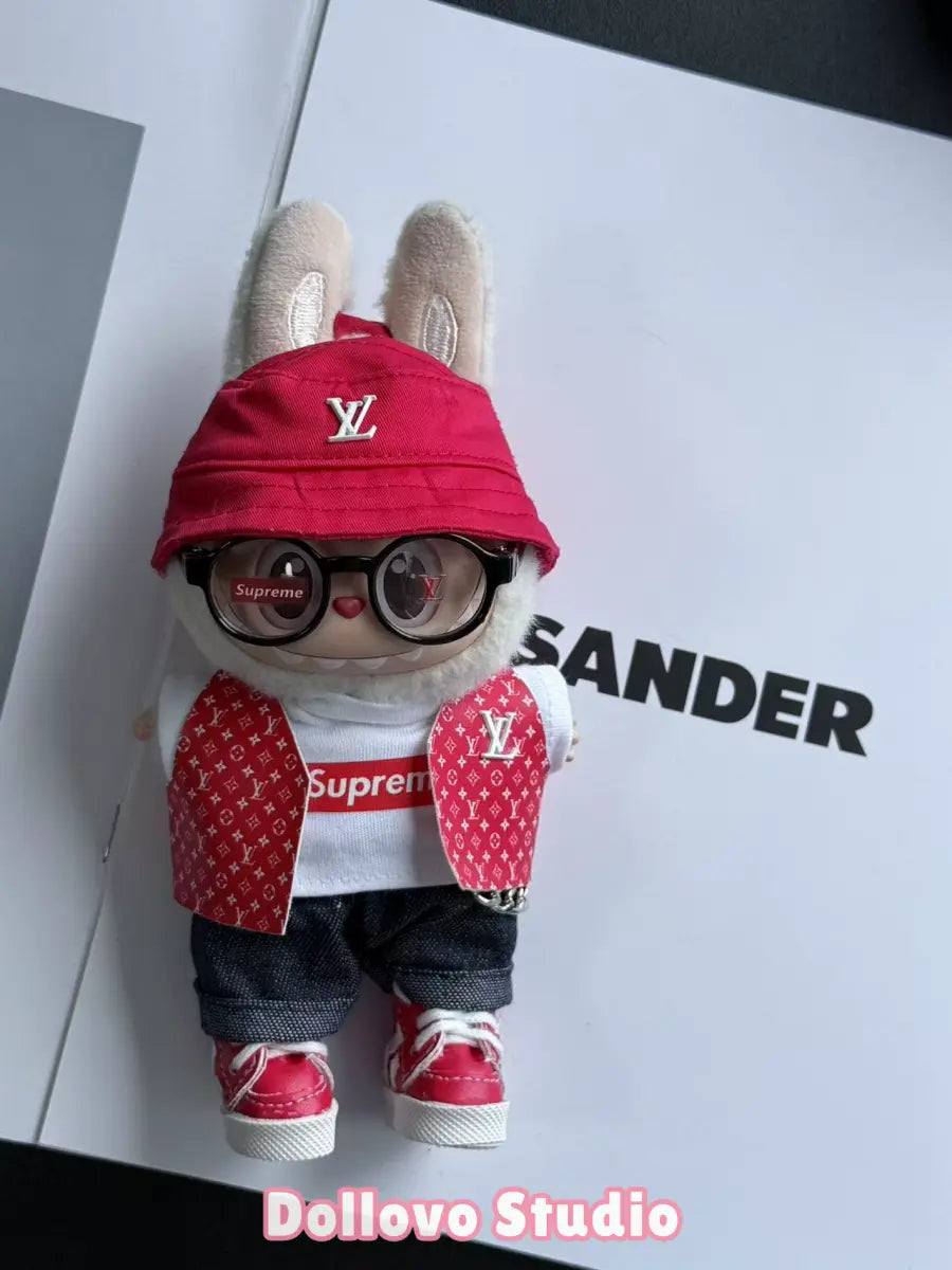 LV Street Style Red Jacket Outfit