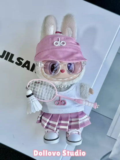 Alo Two-Tone Badminton Sports Girl Outfit
