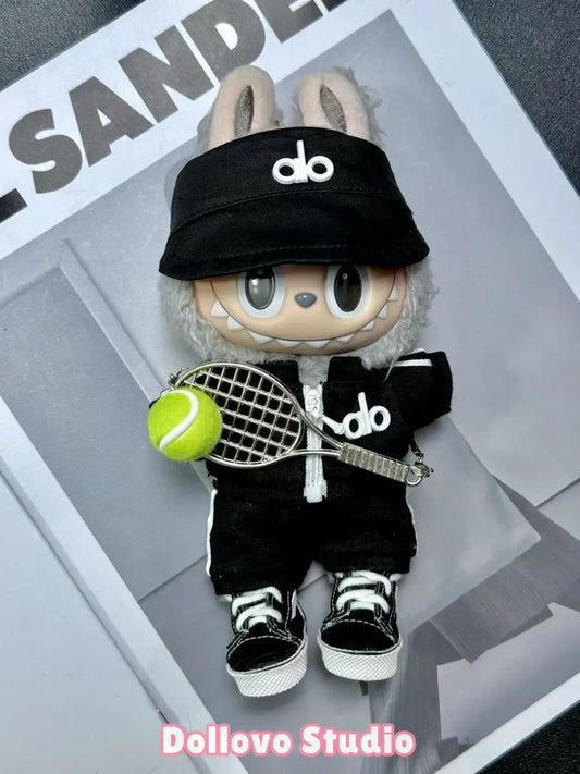 Alo All-Black Tennis Outfit
