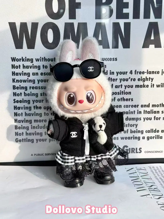 Chanel Panda Hoodie Outfit