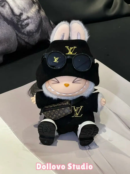 LV Black Urban City Outfit
