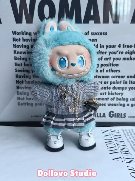 LV Winter School Girl Outfit