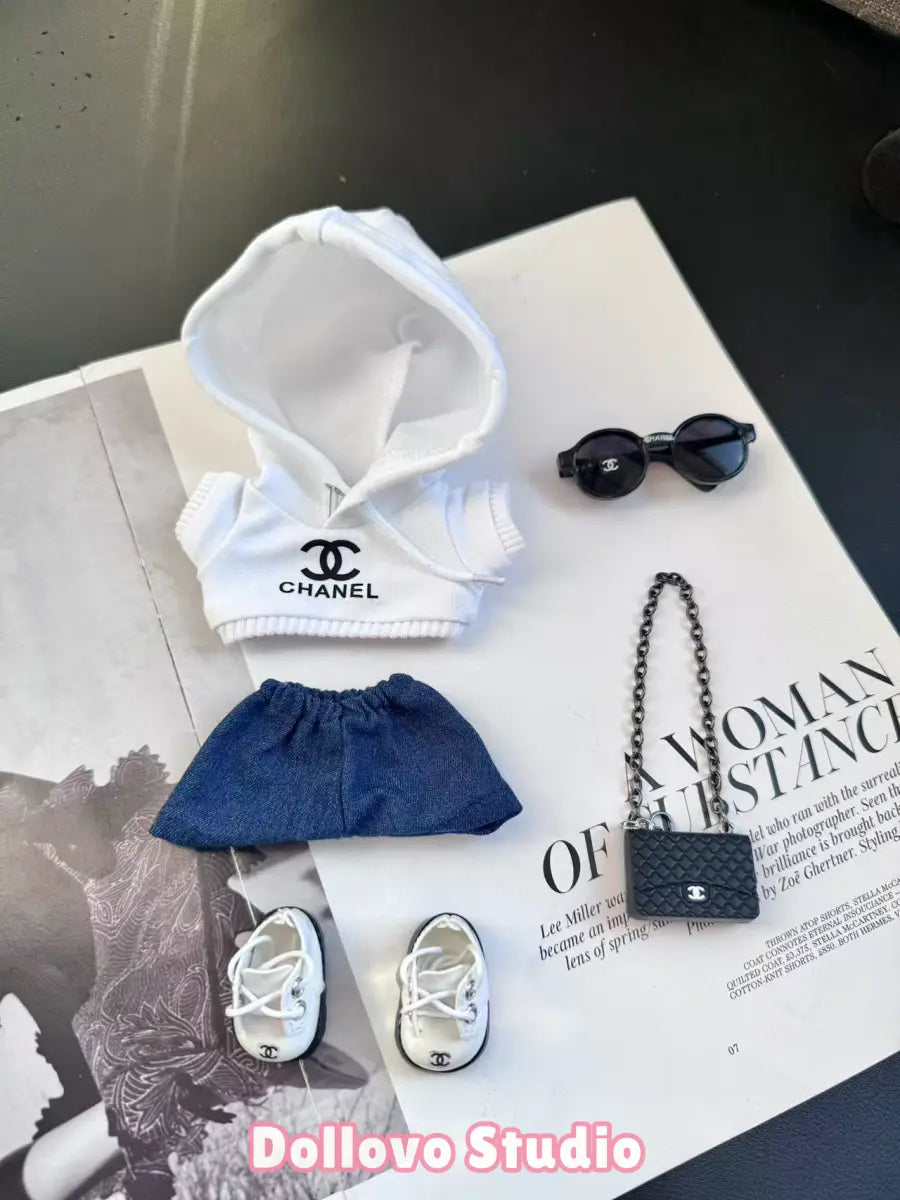 Chanel Cozy Hoodie Outfit
