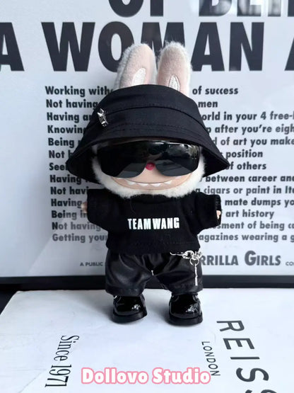 Team Wang All-Black City Walk Outfit