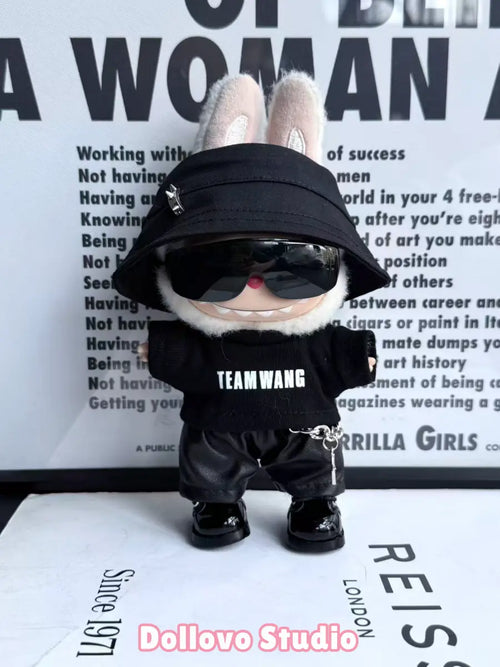 Team Wang All-Black City Walk Outfit