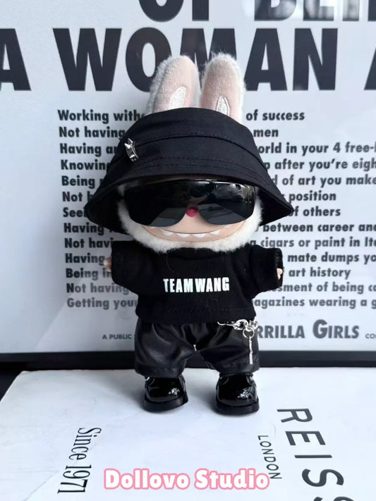 Team Wang All-Black City Walk Outfit
